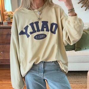 Daily Drills Oversized Crew